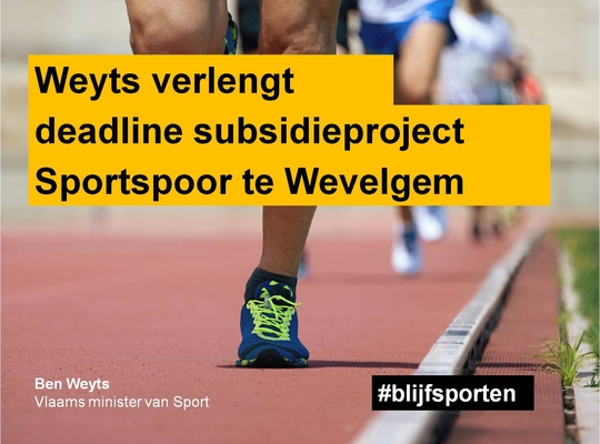 SPORTSPOOR WEVELGEM